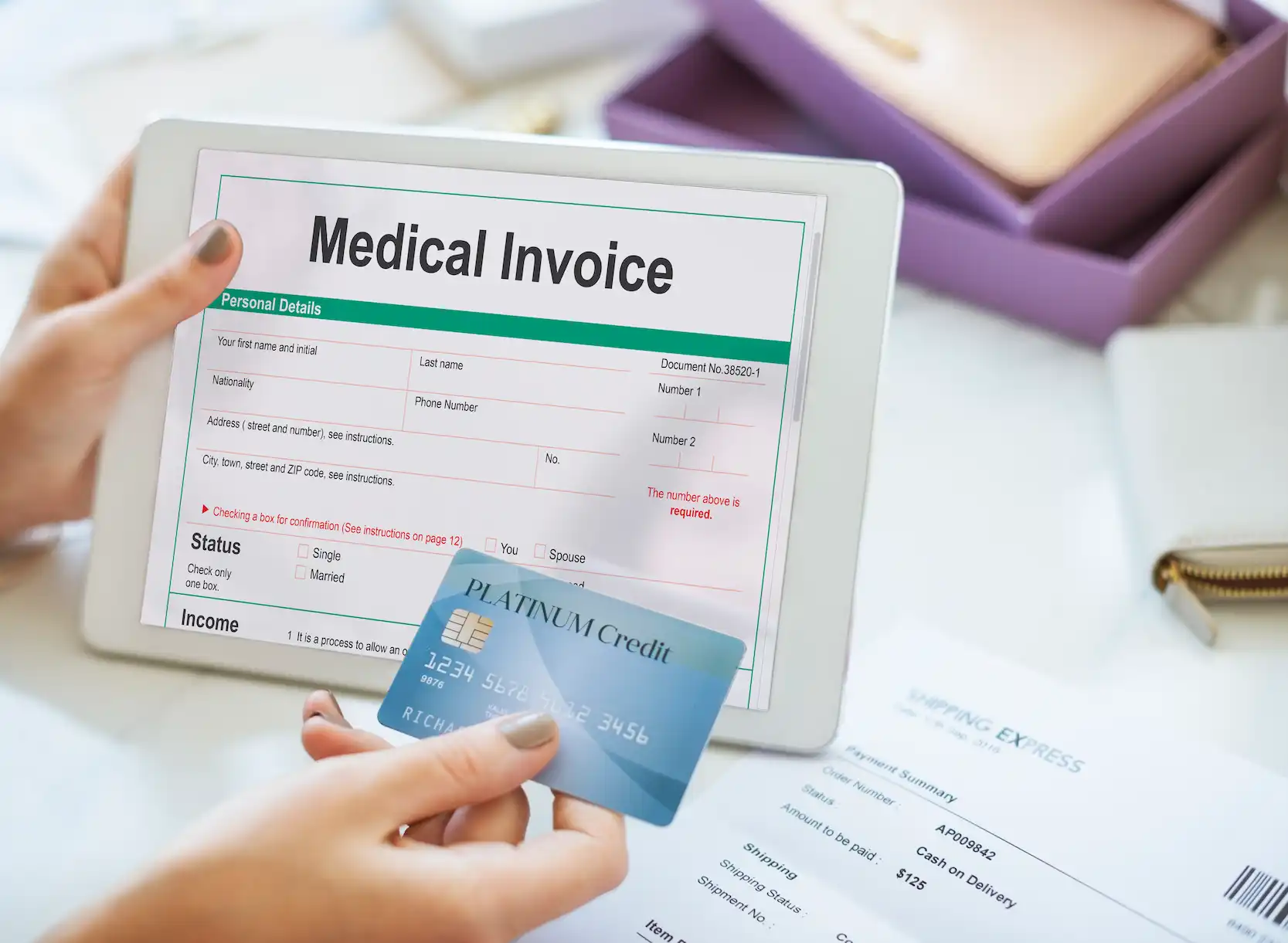 medical invoice