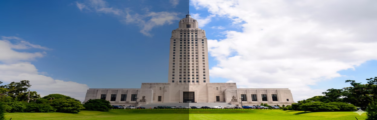 Louisiana State Medical Map Coverage